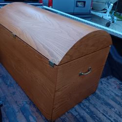 nice oak chest