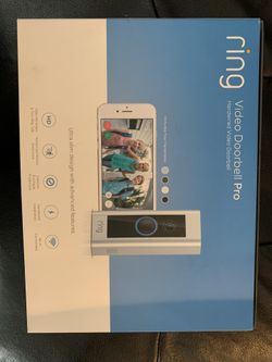 Ring video doorbell pro
