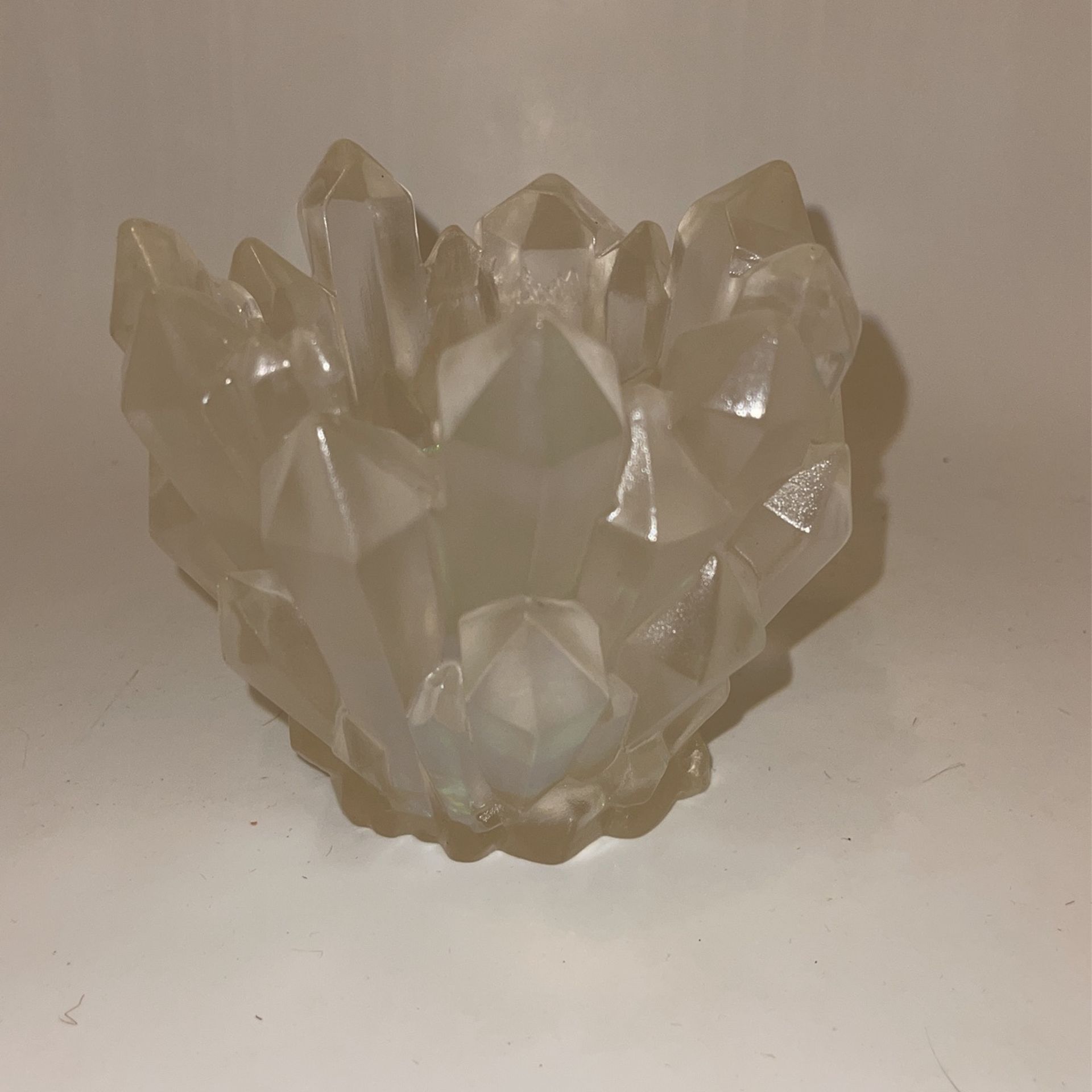 Crystal Cluster Makeup Brush Holder 