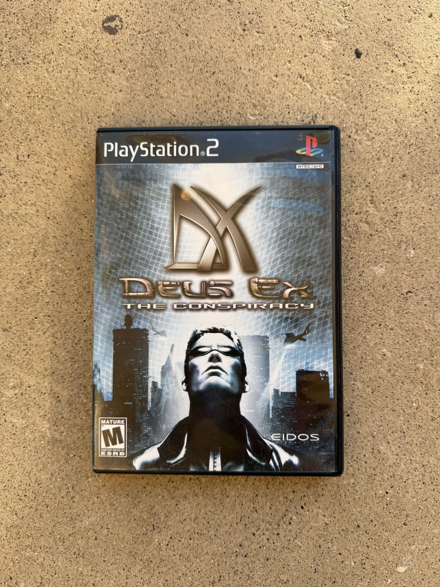 PlayStation 2 Game Deus Ex The Conspiracy
