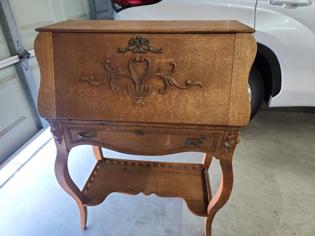 Vintage Real Wood Desk