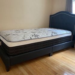 Twin Size Bed Frame With Mattress Included 