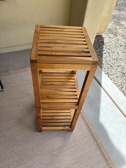 Teak Wood Shelf