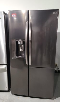 LG Side-by-Side Stainless Steel Fridge
