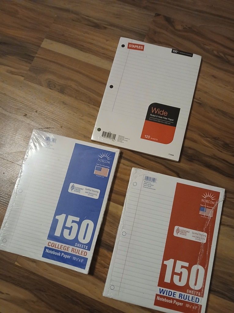 Notebook Paper 