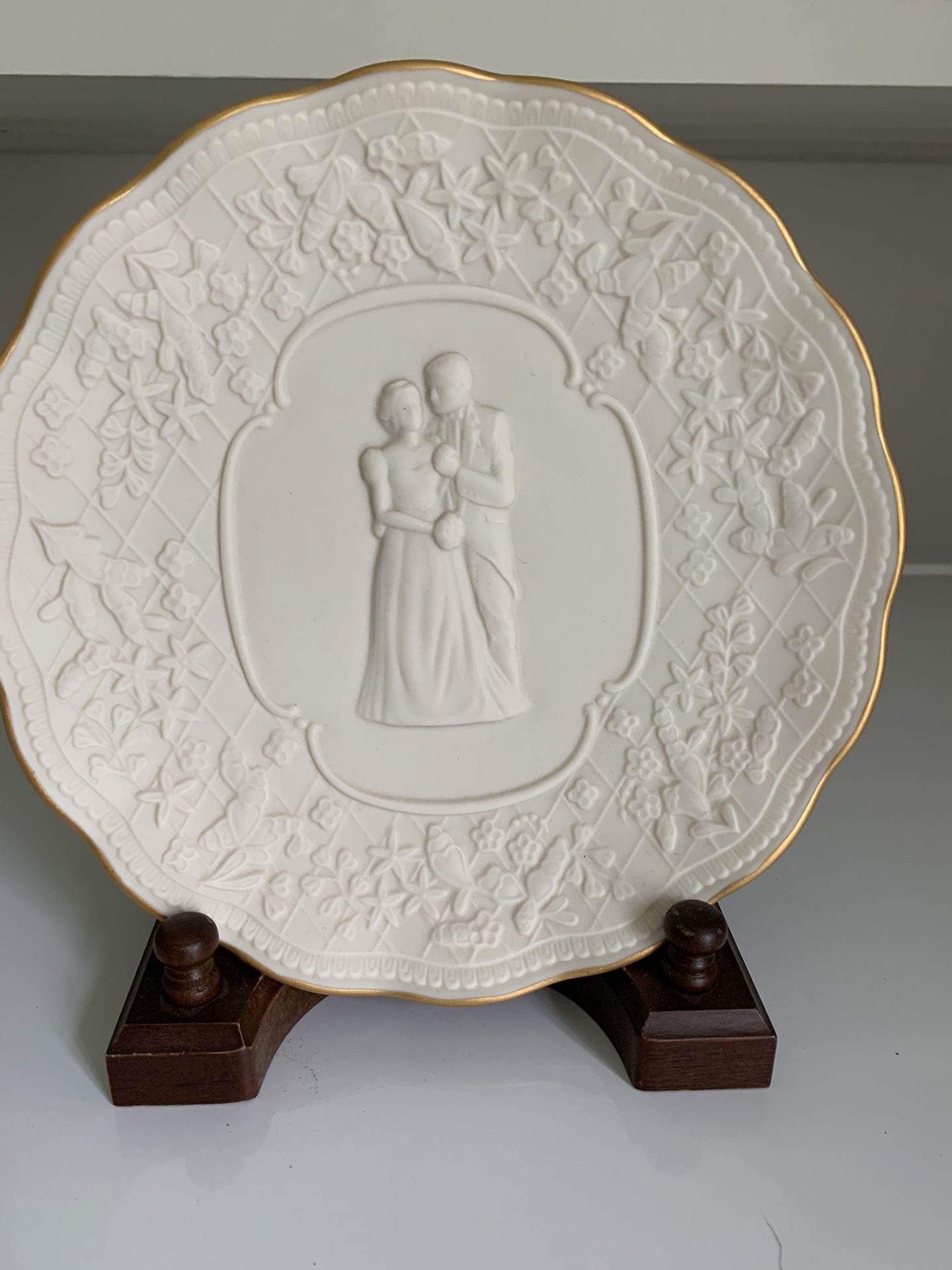 Lenox The Wedding Promise Bridal Plate