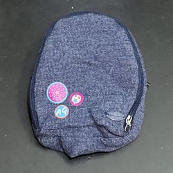 American Girl Doll Denim Colored School Backpack / Shoulder Bag