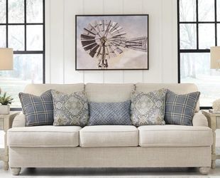 Traemore - Beige Linen - Sofa