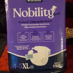 Nobility XL Adult Diapers 