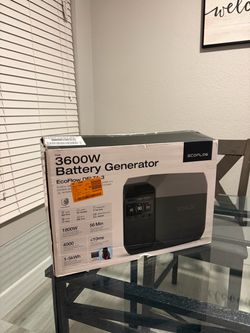 EcoFlow DELTA 3 3600W Battery Generator