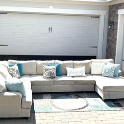 Oversized Comfy Sectional Couch