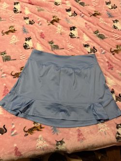 Baby Blue Tennis Skort