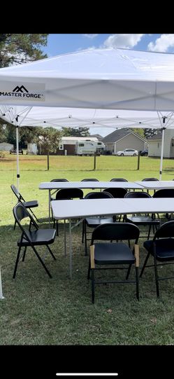 Table Chair And Tent