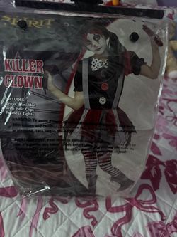Killer clown costume