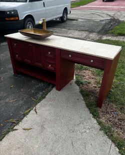 Bathroom Vanity 79”Lx22.5”Wx32”H