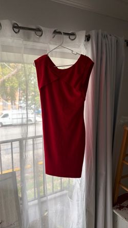 Mini red dress for women size M