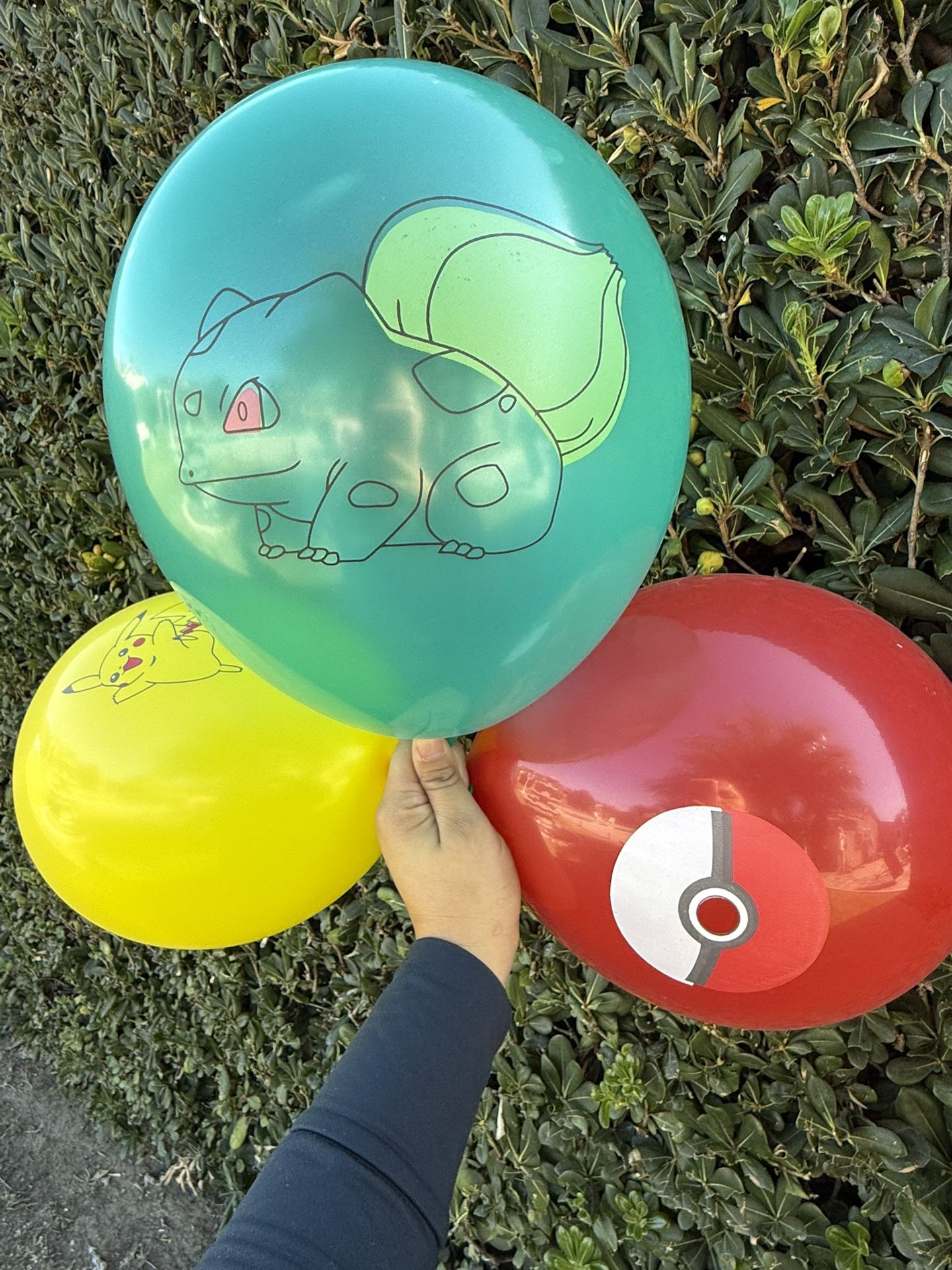 Pokémon Theme Party Latex Balloons