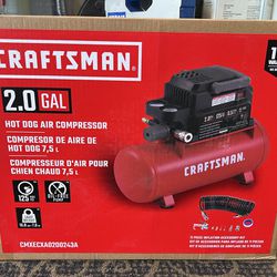 Craftsman 2 Gallon 125 PSI Hot Dog Air Compressor
