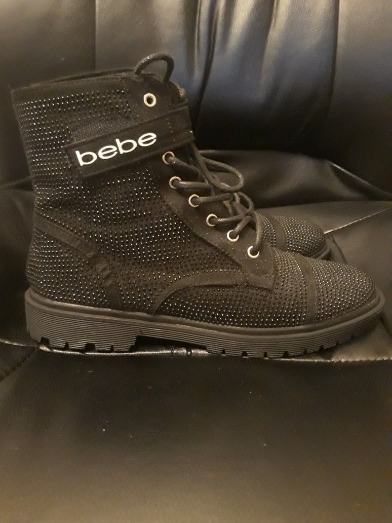 Bebe Sparkle Boots-Like New-Size 8.5-$20