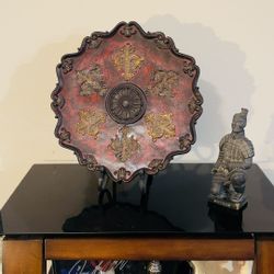 Vintage Custom made war shield for Large chain. One Of A Kind Piece Of Art!