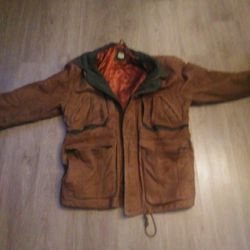 Leather Jacket Large J Park Collection