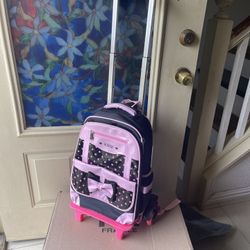 New Wheels Backpack For Girl 
