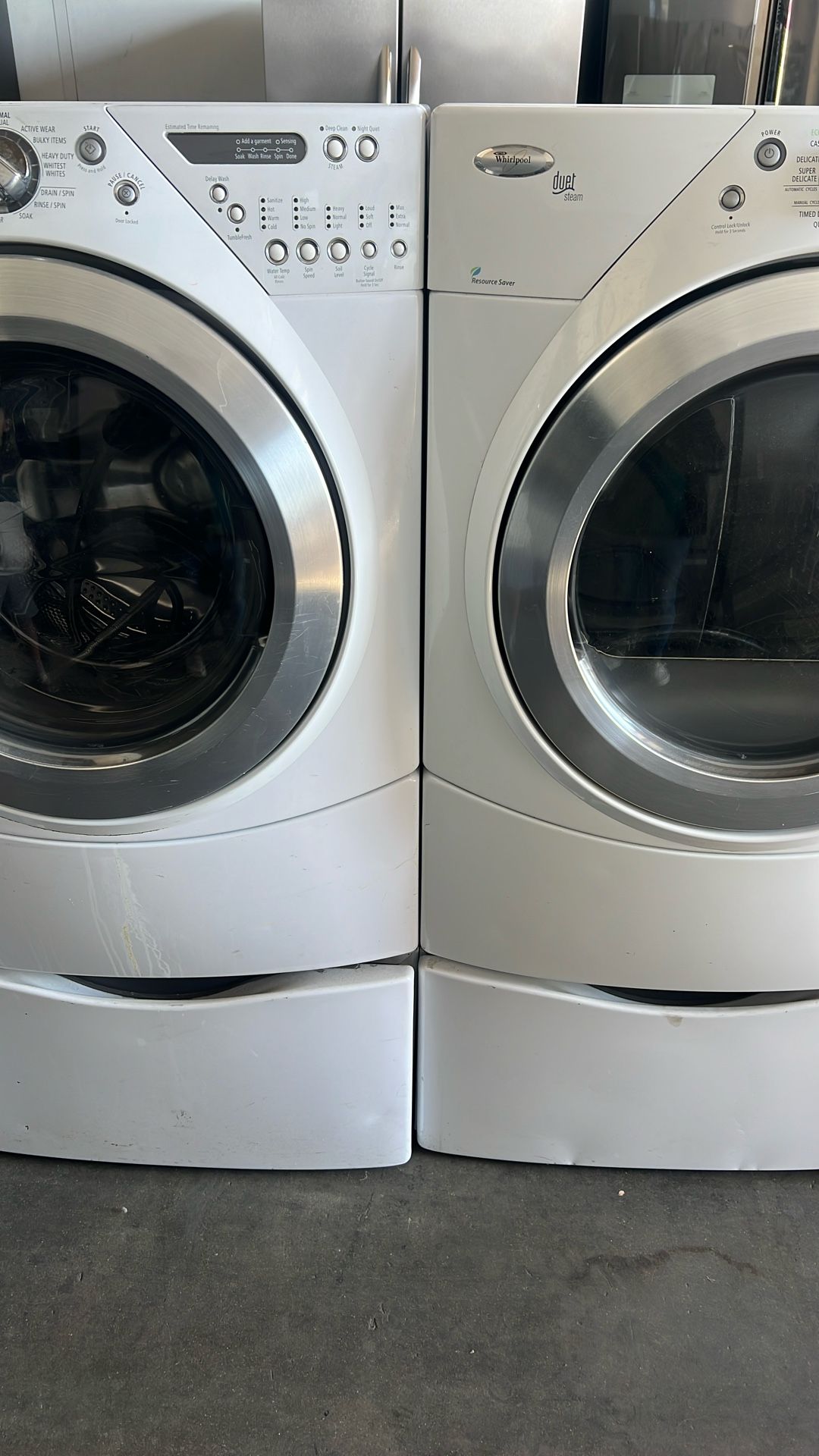 Whirpool Set Of Washer And Dryer