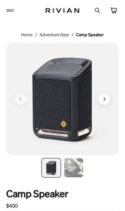 Rivian camp speaker (New)