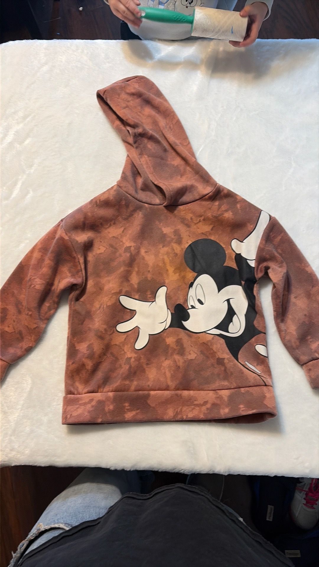 Mickey hoodie size 6