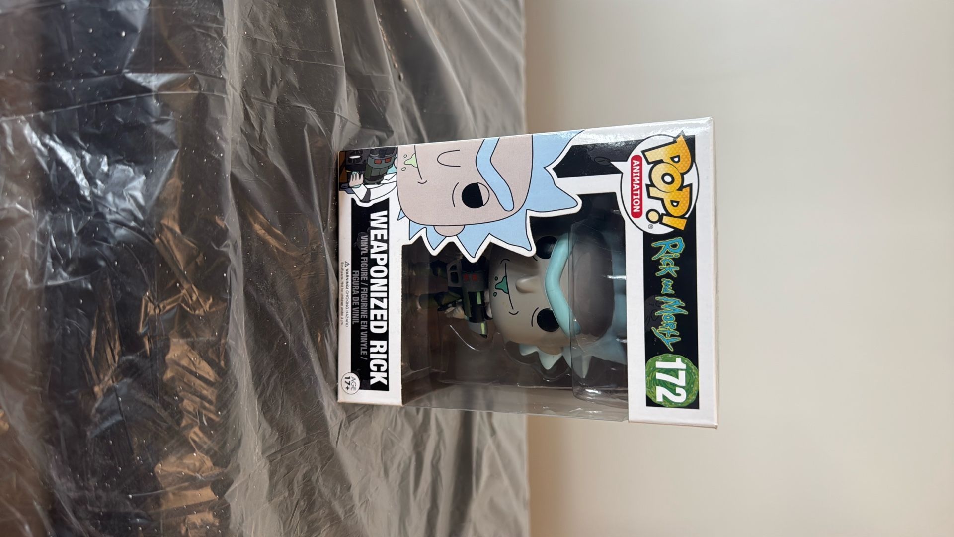 Weaponized Rick Funko Pop In Box Rick And Morty