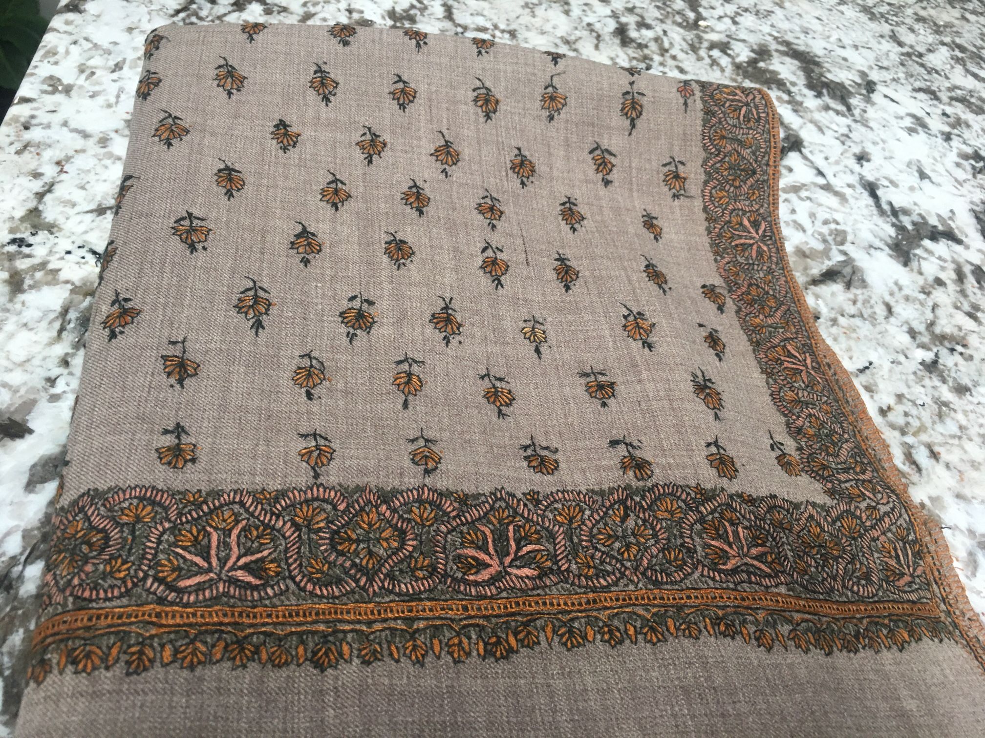 Wool Shawl Very Good Condition