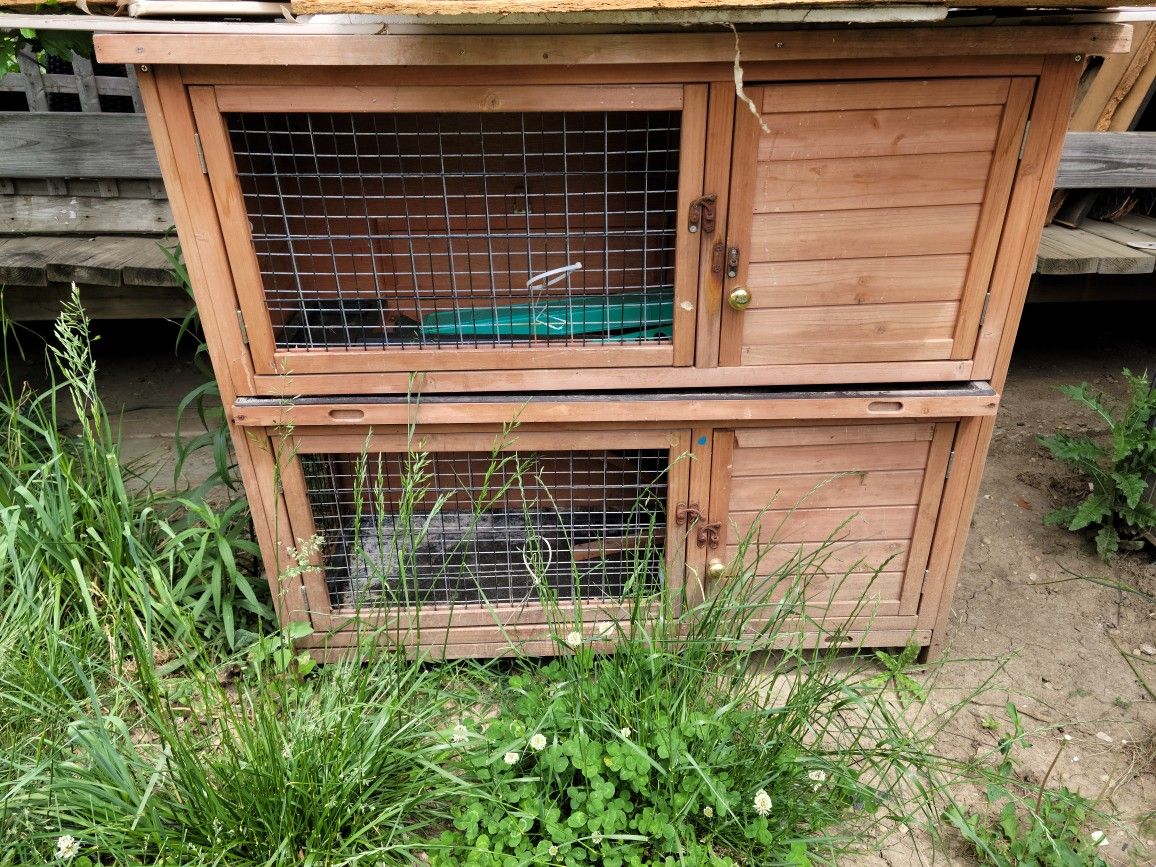 Rabbit Hutch Small Animal Cage