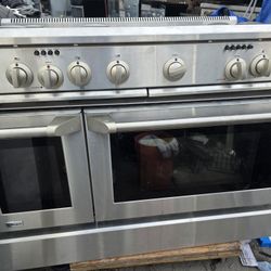 48" GE MONOGRAM GAS RANGE STAINLESS STEEL 