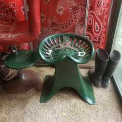 Vintage John Deere Tractor Seat 