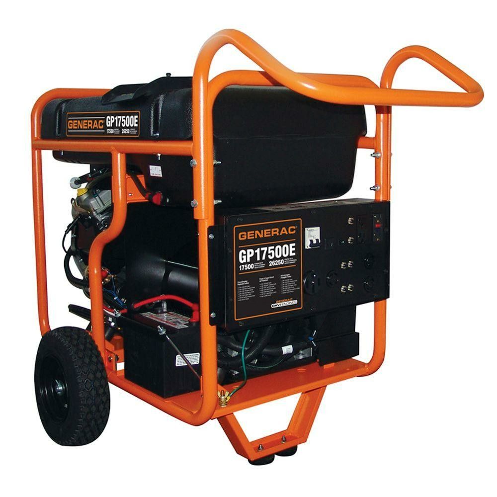 Generac GP17500E Electric Start Portable Generator| 5735