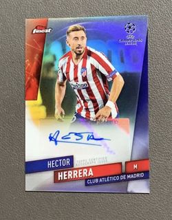 2019 Topps Finest Hector Herrera Refractor Auto