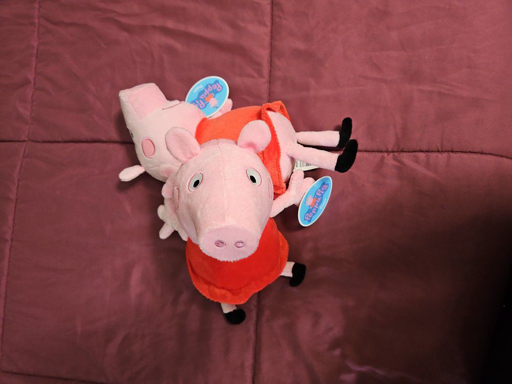 Peppa Pig Plush Dolls