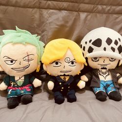 One Piece Plushies - $5 each or OBO 