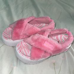 Baby Phat X puma Fuzzy Slides