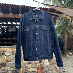 Bay Fashion Jean Jacket L