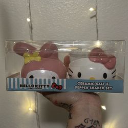 HK & My Melody Salt and Pepper Shakers