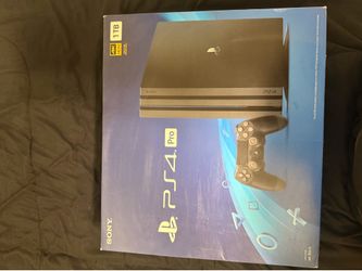 PlayStation pro wit box