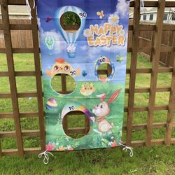 Brand new Easter Bean Bags Toss Games With Three Bean Bags