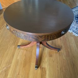 Drum Foyer Table