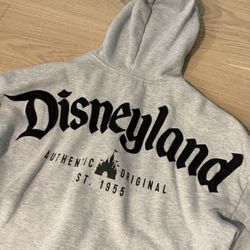 Disneyland Hoodie, M, Clean, Rarely Worn, Working Zipper