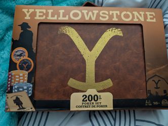 Yellowstone poker set 200 pieces