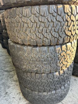 275/60r20 bfgoodrich ko2 tires en excelentes condiciones de vida las 4