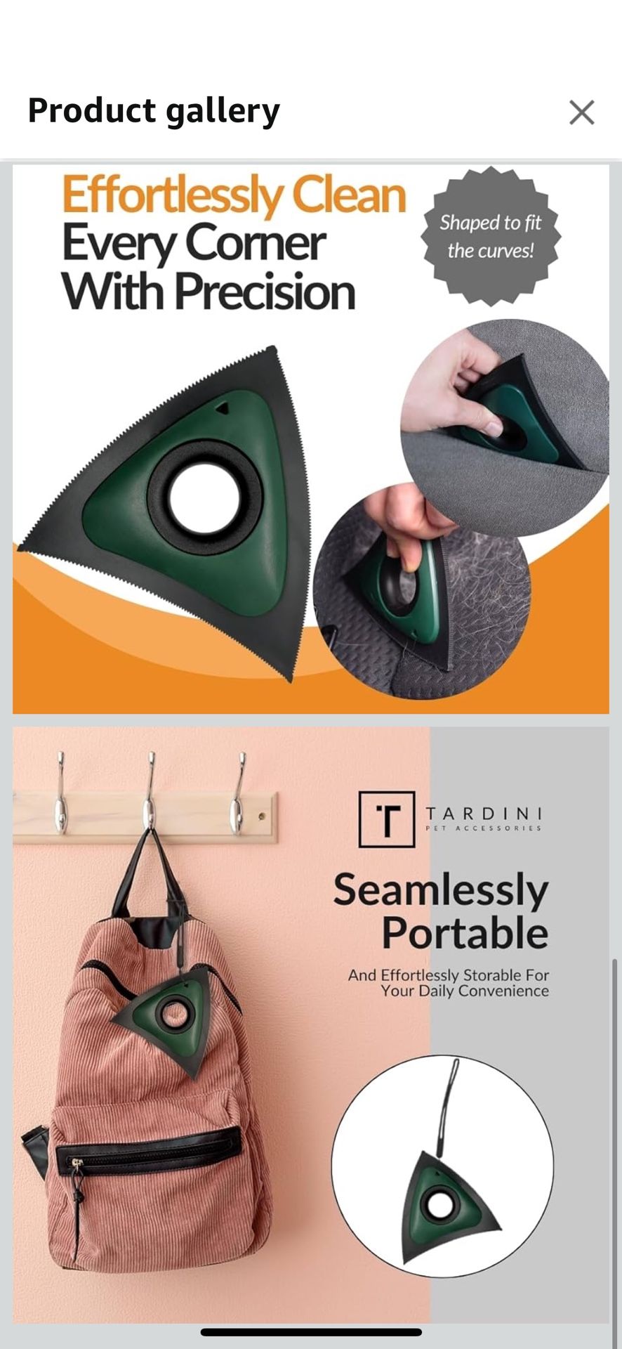 6-3Pet Hair Removal Tool for Car &- Dog Hair Remover for Car- Cat Hair Remover Furniture- Car Detailing Kit- Dog Hair Remover for Couch- Pet Hair De