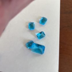 London Blue Topaz Cut Gems