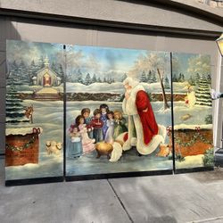 Christmas Yard decorations  6.2 ft x 8.7 ft